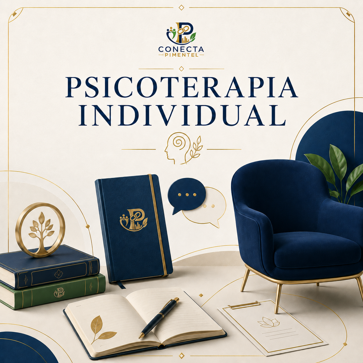 Arte do serviço Psicoterapia Individual